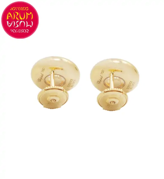 Chopard Earrings Yellow Gold and Diamonds RAJ1246
