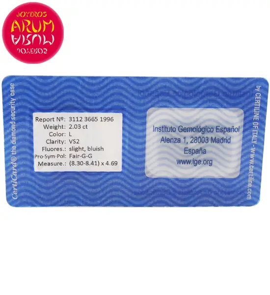 White Gold Ring with Diamond 3,67 ct. RAJ1225S