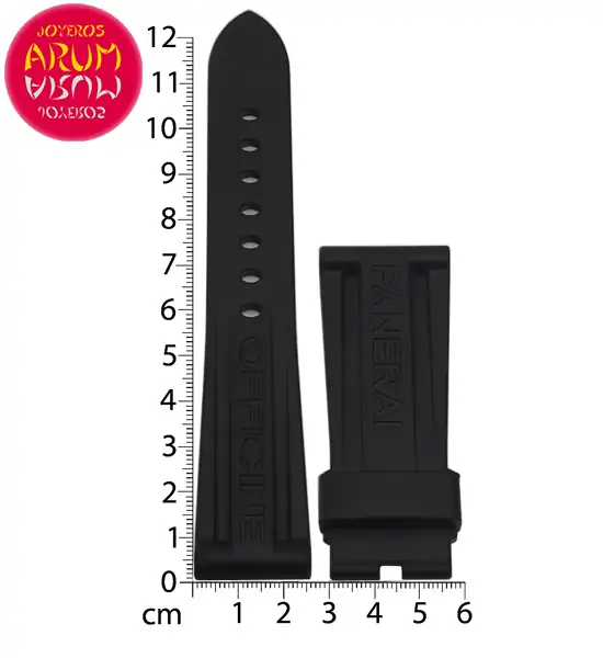 Z Panerai Rubber Strap 26-22 RAC1288