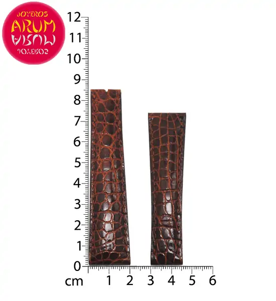 Z Rolex Deployant Strap Crocodile 20-16 RAC1279