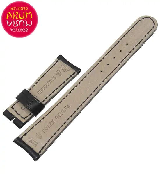 Z Rolex Strap Crocodile Leather 19-16 RAC72