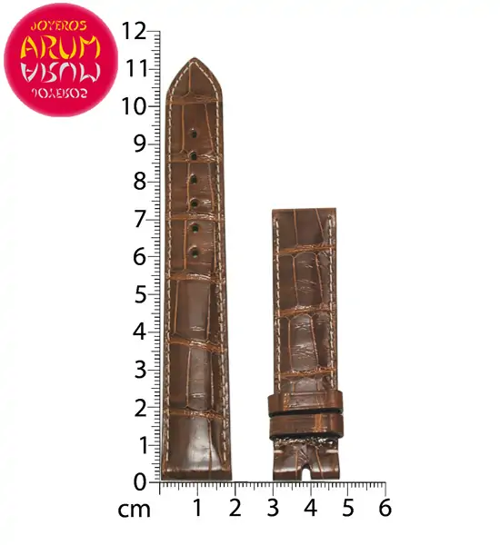 Z Rolex Strap Crocodile Leather 19-18 RAC76 "SOLD"