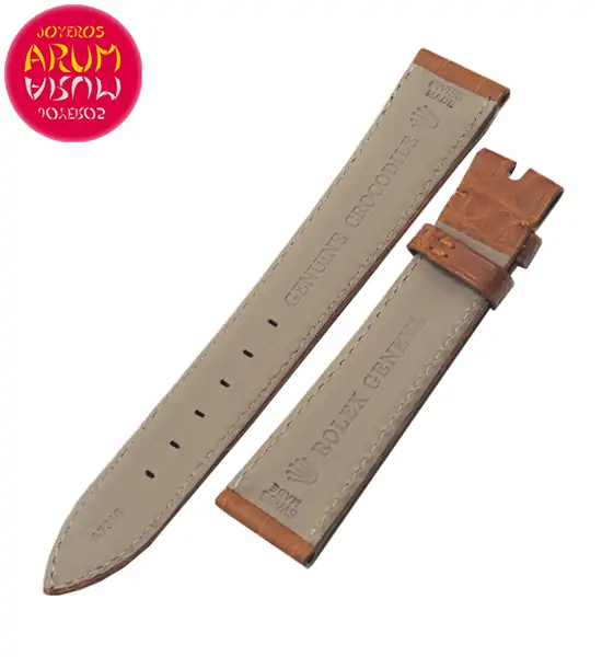 Z Rolex Strap Crocodile Leather 19-16 RAC95
