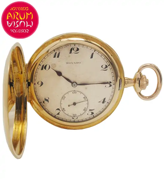 Pocket Watch Movado 18K Gold Shop Ref. 4924/1549 Pocket Watch Movado 18K Gold Shop Ref. 4924/1549
