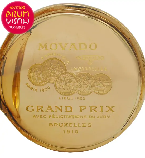 Pocket Watch Movado 18K Gold Shop Ref. 4924/1549 Pocket Watch Movado 18K Gold Shop Ref. 4924/1549