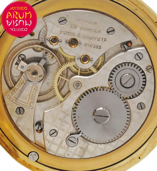 Pocket Watch Movado 18K Gold Shop Ref. 4924/1549 Pocket Watch Movado 18K Gold Shop Ref. 4924/1549