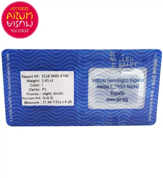 White Gold Ring with Diamond 1.41 ct. RAJ1236S White Gold Ring with Diamond 1.41 ct. RAJ1236S