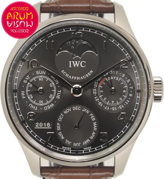 IWC Portuguese Perpetual Calendar Shop Ref. 4988/1613 "SOLD"