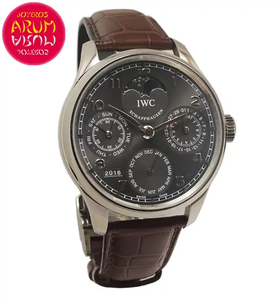 IWC Portuguese Perpetual Calendar Shop Ref. 4988/1613 "SOLD"