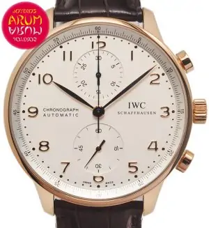 IWC Portuguese Rose Gold Shop Ref. 4971/1596