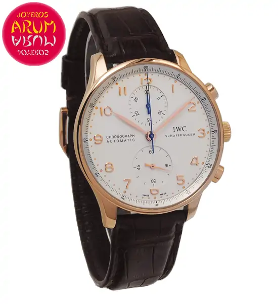IWC Portuguese Rose Gold Shop Ref. 4971/1596