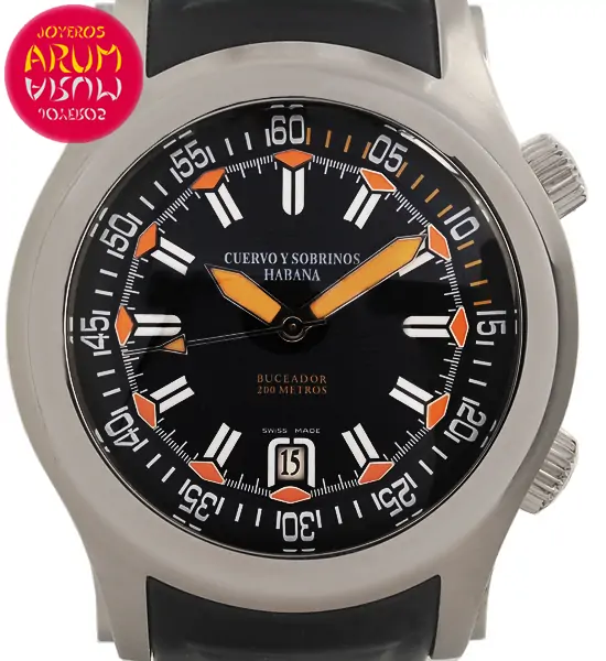 Cuervo y Sobrinos Buceador Shop Ref. 5025/1650