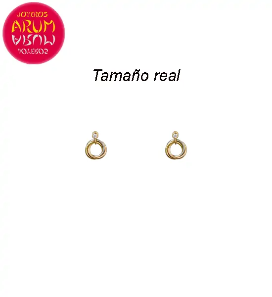 Pendientes Cartier Trinity RAJ1327 "SOLD"