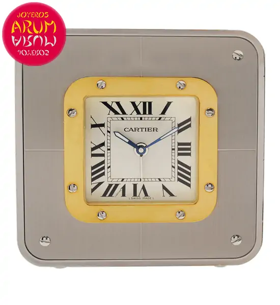 Cartier Santos Desk Clock Shop Ref. 5010/1635