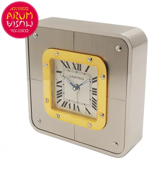 Cartier Santos Desk Clock Shop Ref. 5010/1635