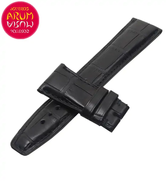 Z IWC Strap Crocodile Leather Deployant 22-18 RAC1345