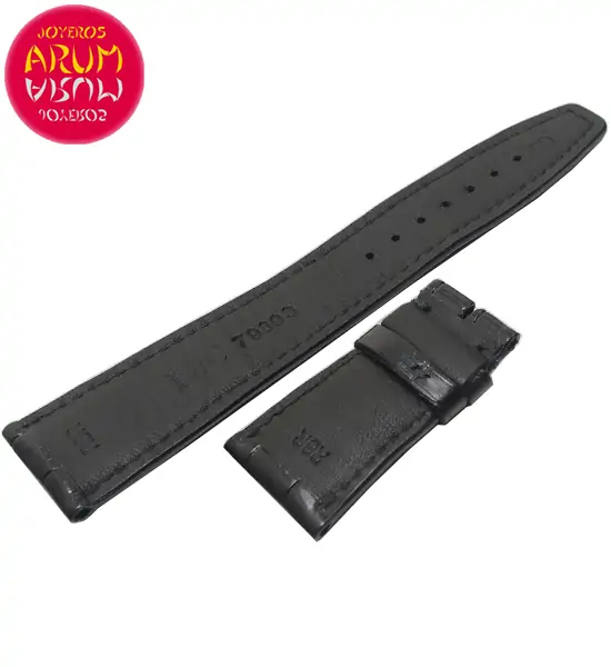 Z IWC Strap Crocodile Leather Deployant 22-18 RAC1345
