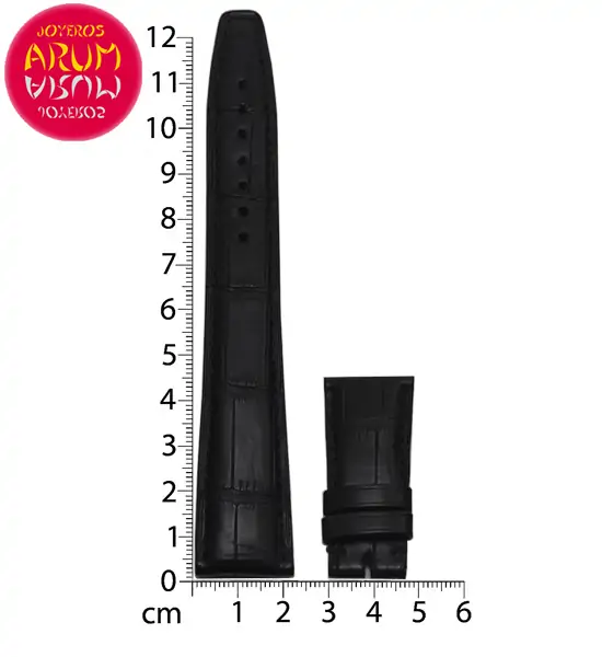 Z IWC Strap Crocodile Leather Deployant 22-18 RAC1345