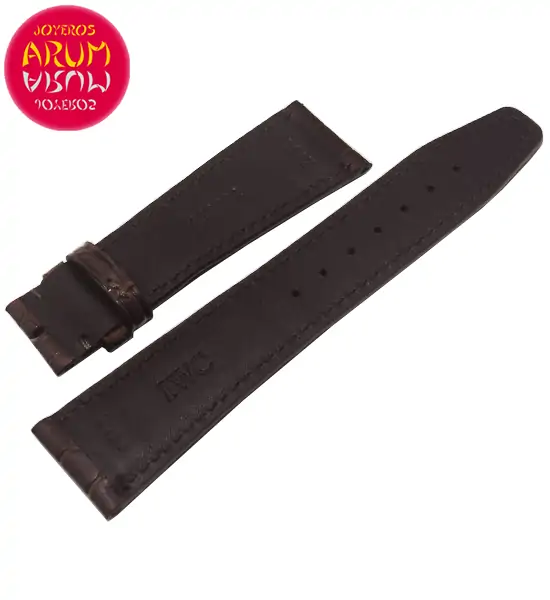 Z IWC Strap Crocodile Leather RAC1302