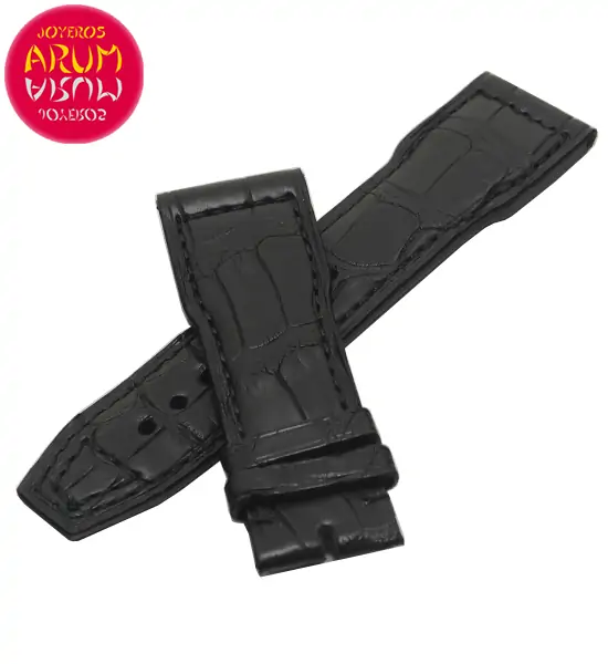 Z IWC Strap Crocodile Leather Deployant 21-18 RAC1343 "SOLD"