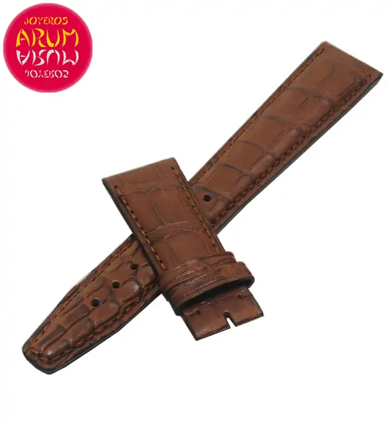 Z IWC Strap Deployant Crocodile Leather 20-16 RAC1336