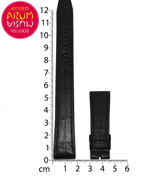 Z IWC Strap Crocodile Leather Deployant 18-16 RAC1341