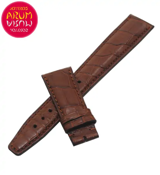 Z IWC Strap Deployant Crocodile Leather 21-16 RAC1338