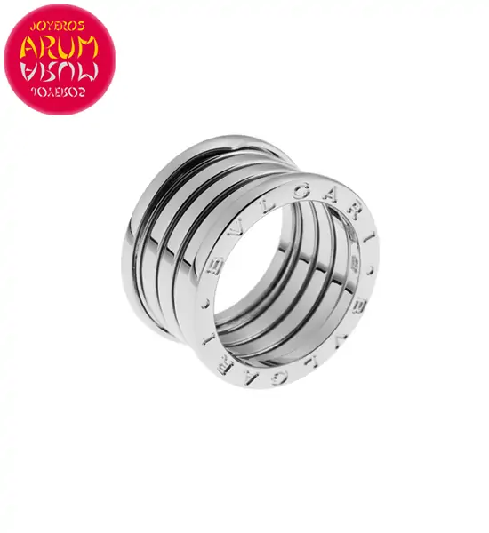 Bulgari B.Zero1 Ring White Gold 5 Band RAJ1370 "SOLD"