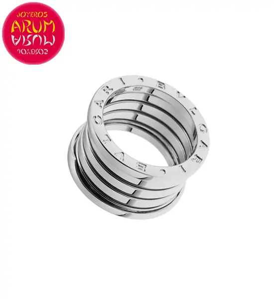 Bulgari B.Zero1 Ring White Gold 5 Band RAJ1370 "SOLD"