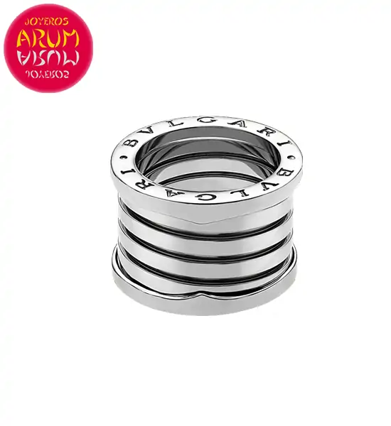 Bulgari B.Zero1 Ring White Gold 5 Band RAJ1370 "SOLD"