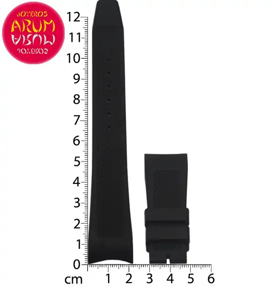 Z IWC Strap Black Rubber 22-18 RAC1307