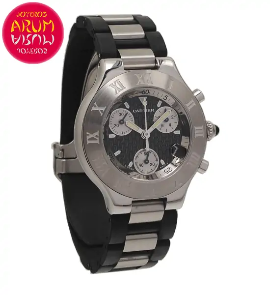 Cartier Chronoscaph 21 Shop Ref. 5113/1737 "SOLD"