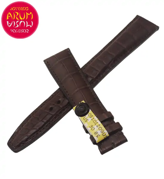 Z IWC Strap Crocodile Leather 21-18 RAC1298