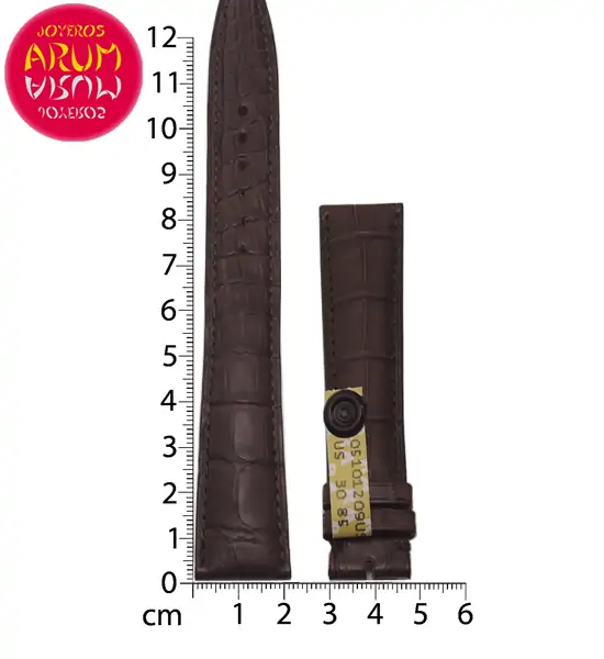 Z IWC Strap Crocodile Leather 21-18 RAC1298