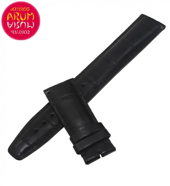 Z IWC Strap Deployant Crocodile Leather 20-18 RAC1304