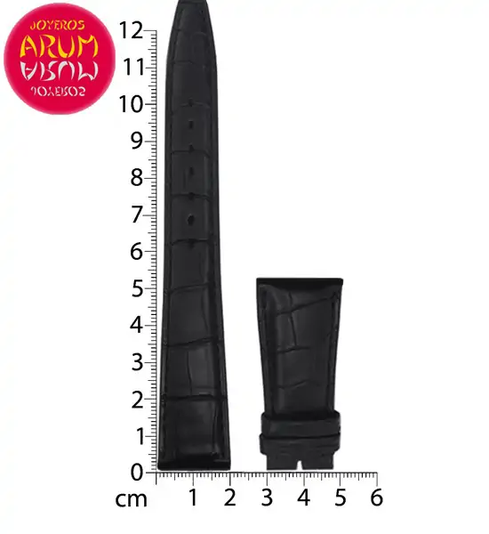 Z IWC Strap Deployant Crocodile Leather 20-18 RAC1304