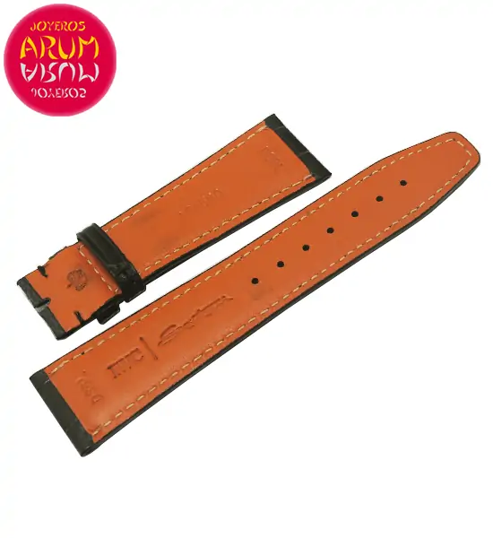 Z IWC Strap Crocodile Leather 22-18 RAC1301