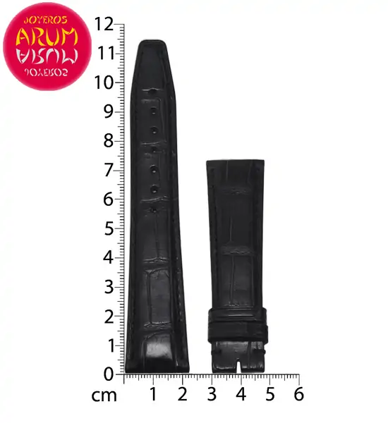 Z IWC Strap Crocodile Leather 22-18 RAC1301
