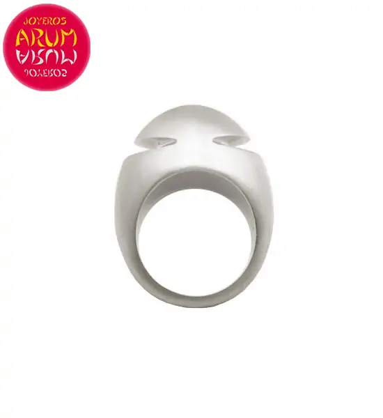 Bulgari Cabochon Ring White Gold RAJ381 Bulgari Cabochon Ring White Gold RAJ381