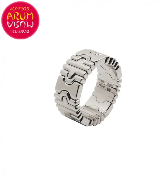 Bulgari Parentesi Ring White Gold RAJ1378