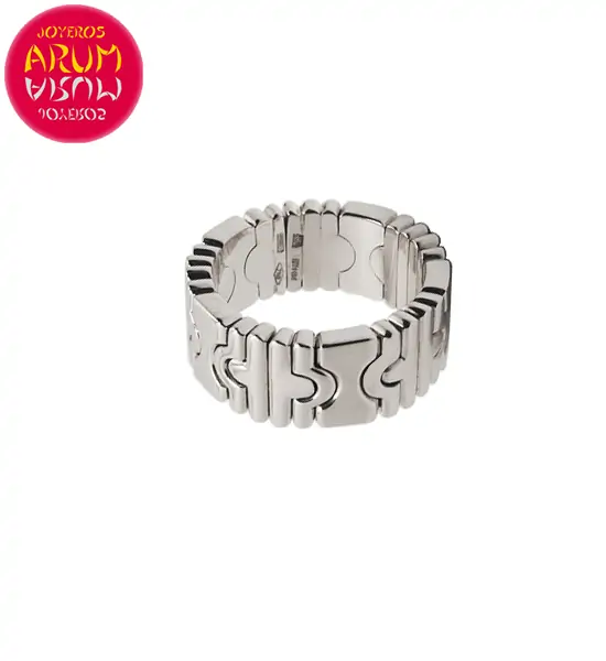 Bulgari Parentesi Ring White Gold RAJ1378