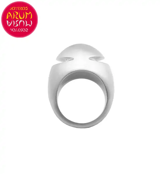 Bulgari Cabochon Ring White Gold RAJ1220 "SOLD"