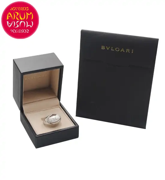 Bulgari Cabochon Ring White Gold RAJ1220 "SOLD"
