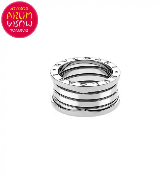 Bulgari B.Zero1 Ring White Gold 4 Band RAJ1387