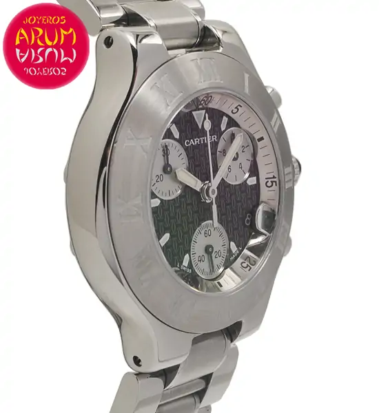 Cartier Chronoscaph 21 Shop Ref. 5120/1744 "SOLD" Cartier Chronoscaph 21 Shop Ref. 5120/1744 "SOLD"