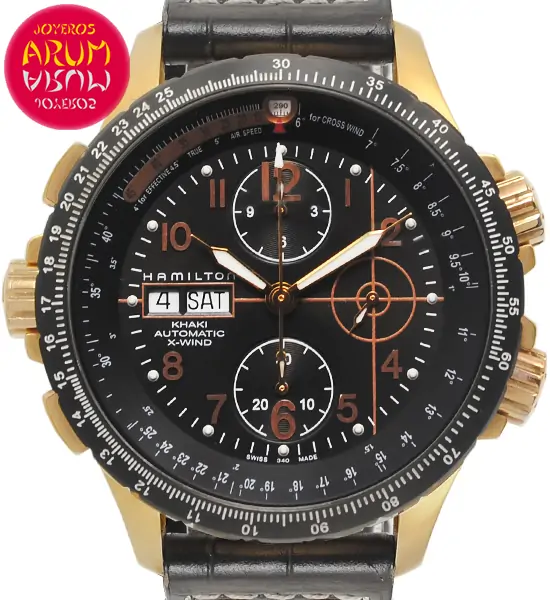 Hamilton Khaki X-Wind Shop Ref. 5138/1762 "SOLD"