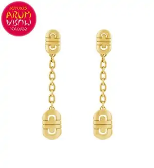 Bulgari Parentesi Earrings Yellow Gold RAJ1389