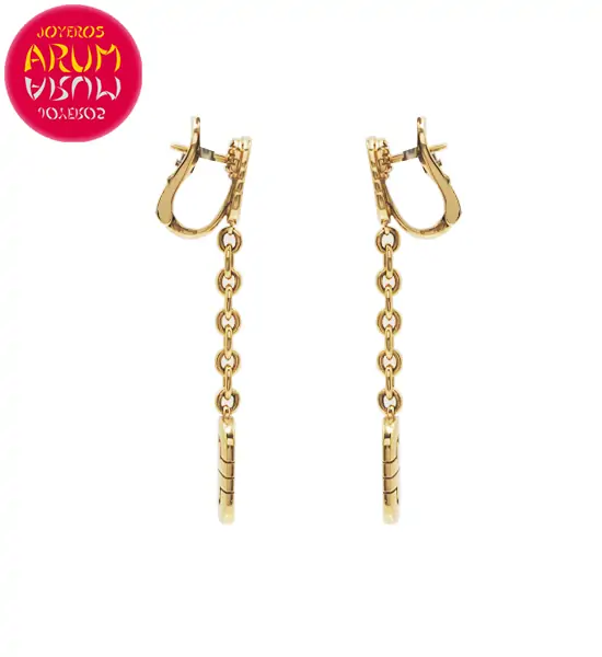 Bulgari Parentesi Earrings Yellow Gold RAJ1389