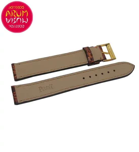 Z Piaget Strap 17mm with 18K Gold Buckle RAC1395
