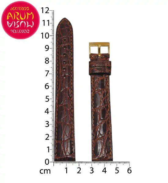 Z Piaget Strap 17mm with 18K Gold Buckle RAC1395